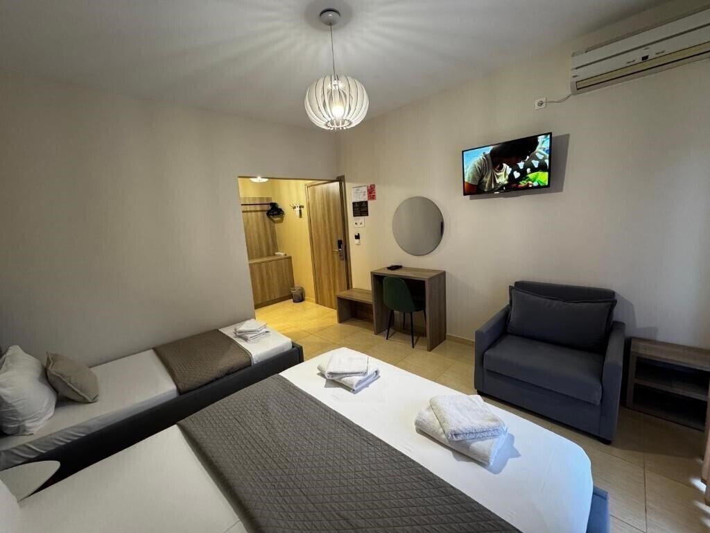 Территория Hotel Driloni Ksamil 3*