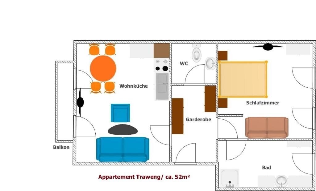 Апартаменты Schwaiger 3*