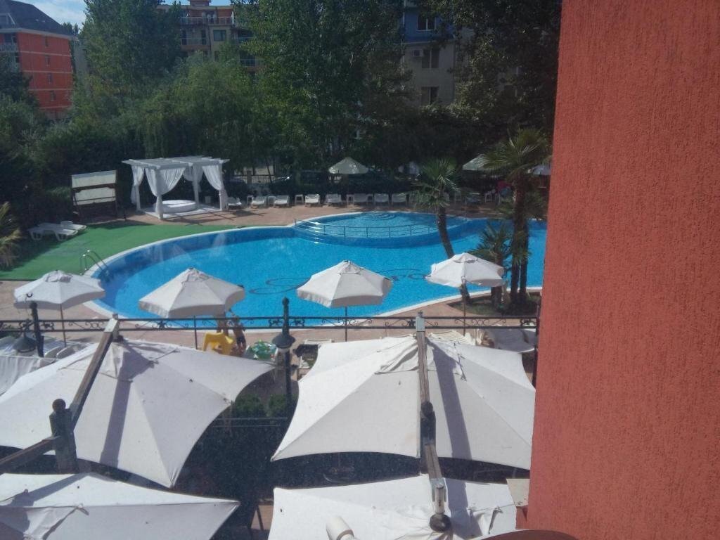 Панорама Cozy Studio in Aphrodite Palace Complex (ex. Complex Aphrodite II) 3*