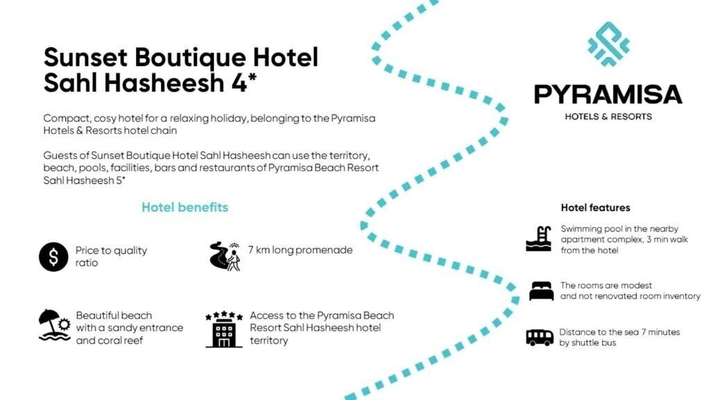 Панорама Sunset Boutique Hotel Sahl Hasheesh By Pyramisa (ex. Dessole Sunset Sahl Hasheesh Resort, Pyramisa Sunset Pearl Resort) 4*