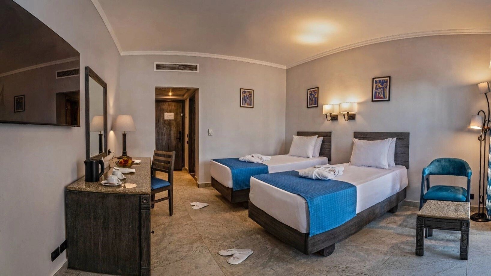 Панорама Invidia Coral Beach Tiran (ex. Coral Beach Rotana Resort Tiran, Coral Beach Tiran Resort) 4*