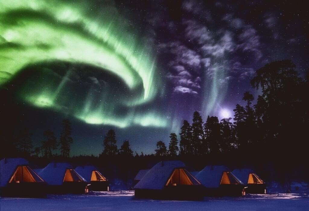 Территория Northern Lights Village Levi 4*