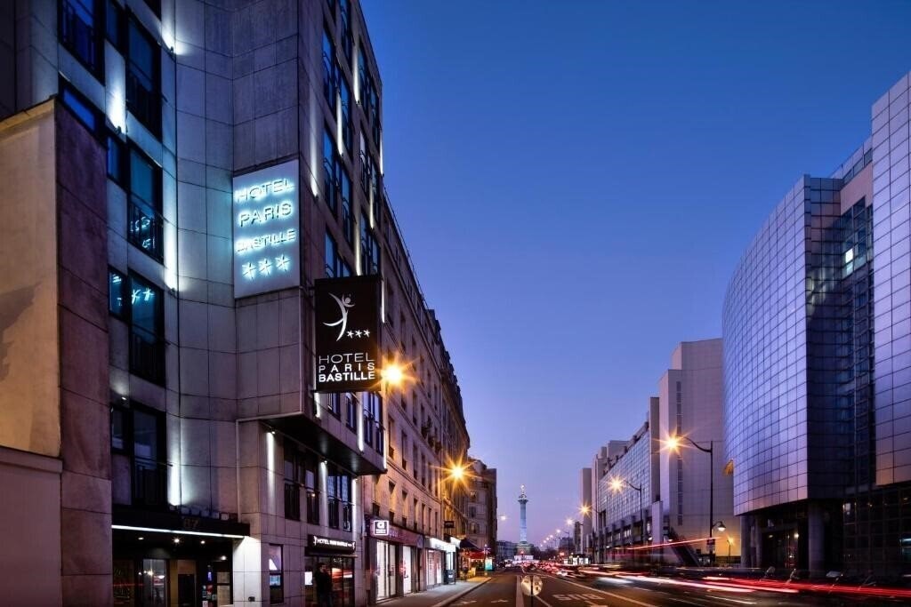 Панорама Paris Bastille Hotel 3*