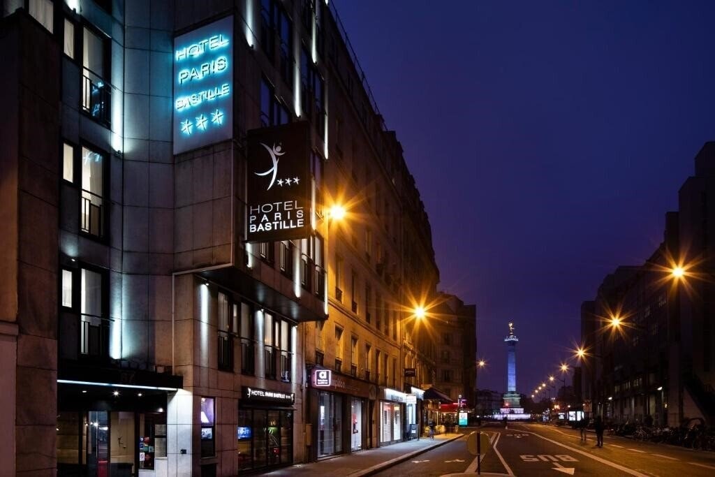 Панорама Paris Bastille Hotel 3*