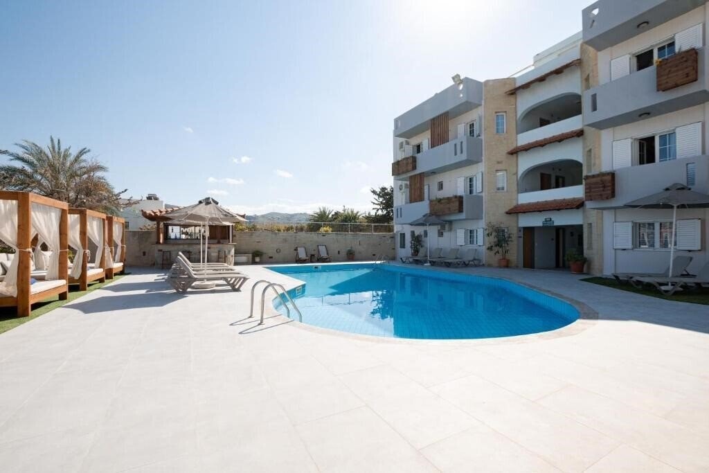 Вид Dimitra Hotel & Apartments by Omilos Hotels Kokkini Hani 3*