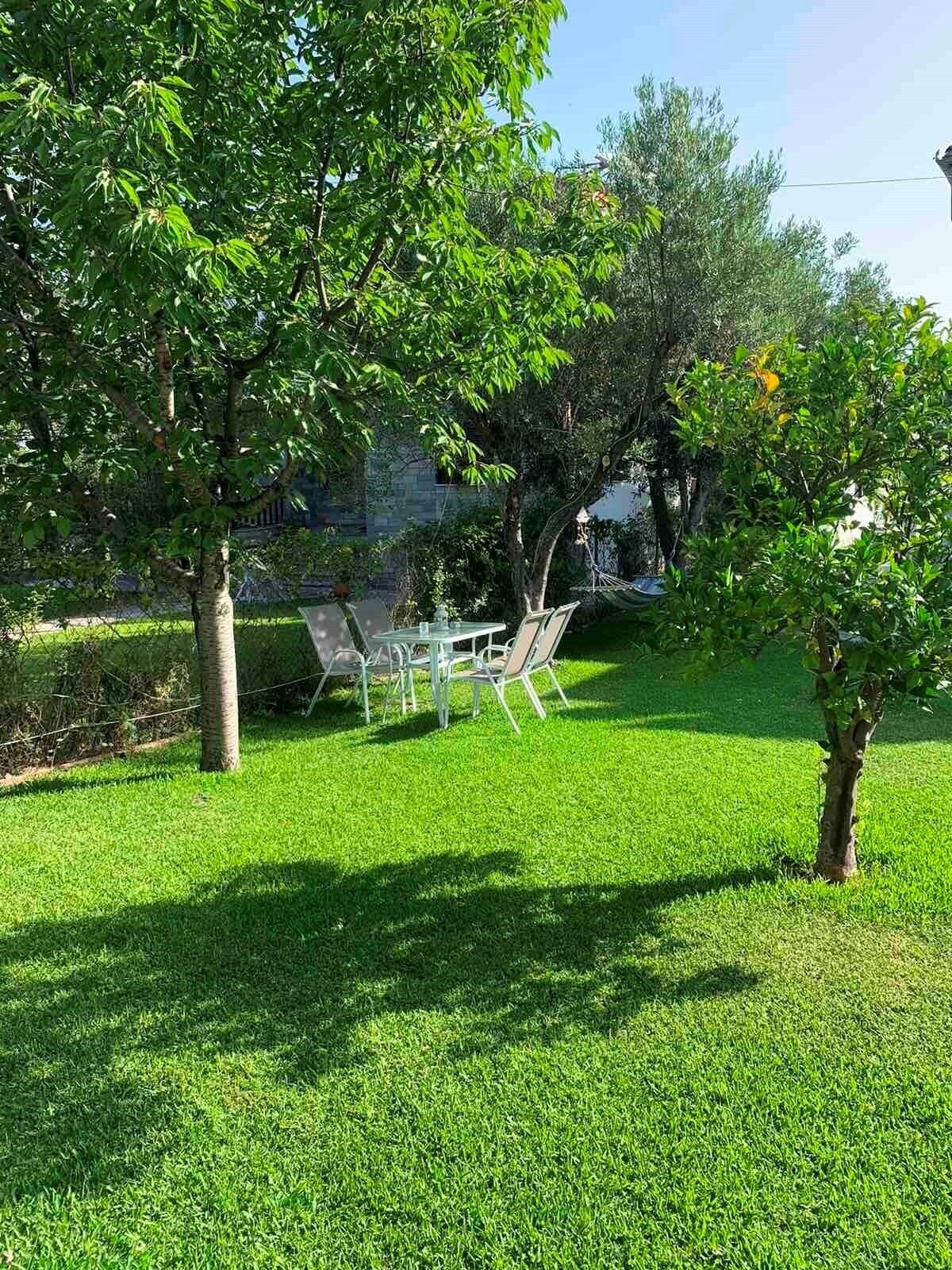 Територія Villa Eleni Polichrono Apartments апартаменты