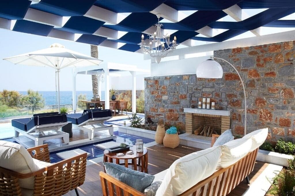 Вид Minos Imperial Luxury Beach Resort & SPA 5*