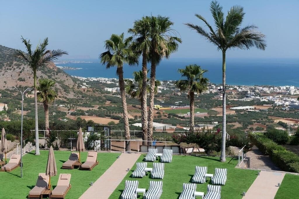 Вид The Noverian Scenic Malia Hilltop Villa Resort 5*