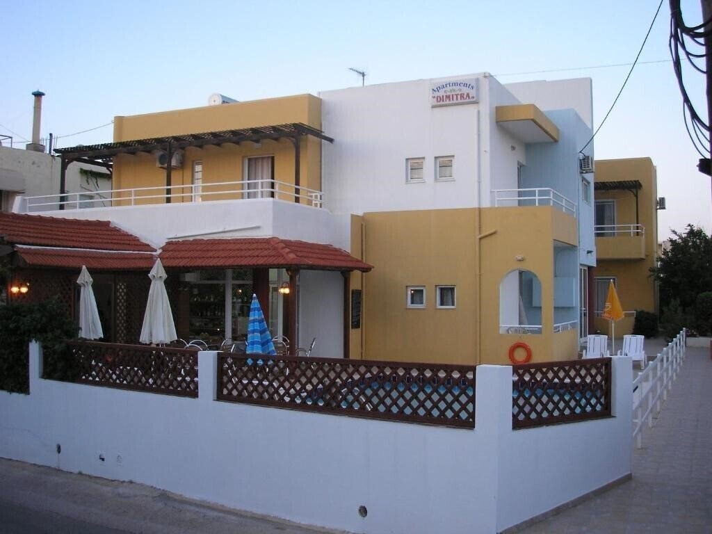 Вид Dimitra Apartments Gouves (ex. Dimitra Hotel Apartments) 3*