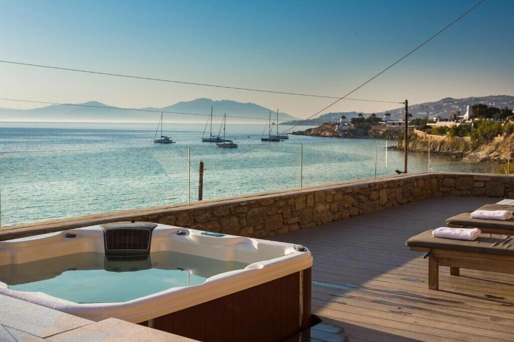 Вид Mykonos Beach Hotel 3*