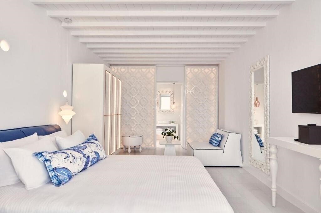 Панорама Katikies Mykonos The Leading Hotels of The World 5*