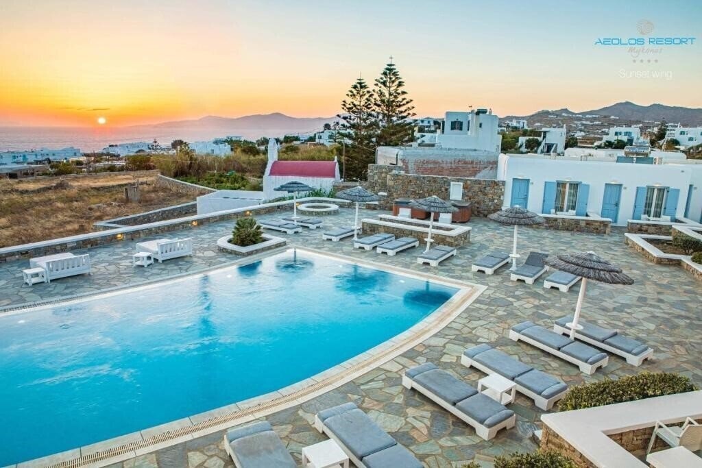Панорама Aeolos Resort Mykonos 3*