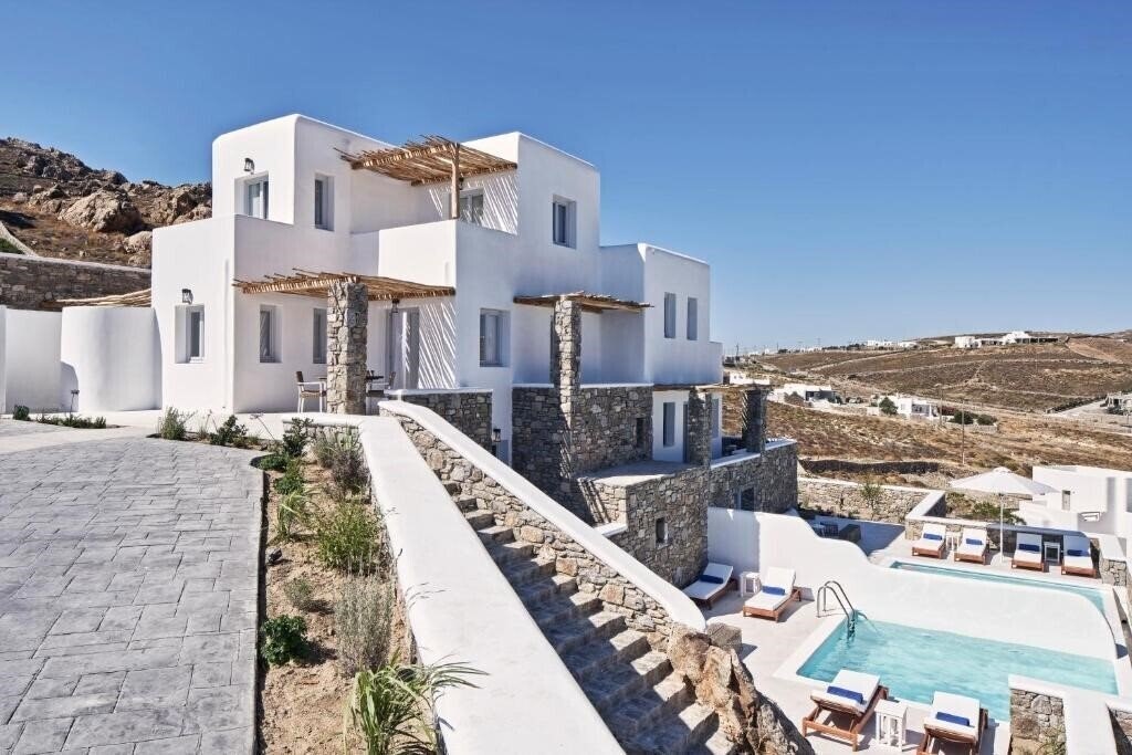 Готель Katikies Villas Mykonos Elia Beach 5*