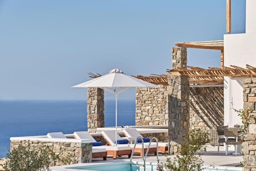 Територія Katikies Villas Mykonos Elia Beach 5*