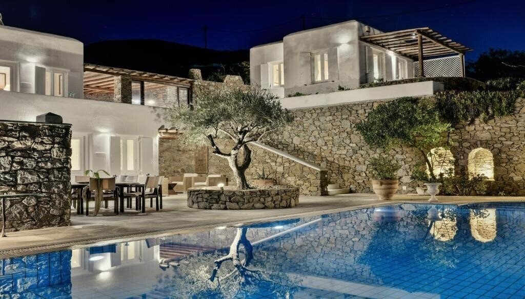 Панорама Villa Galaxy Ftelia Beach 4*