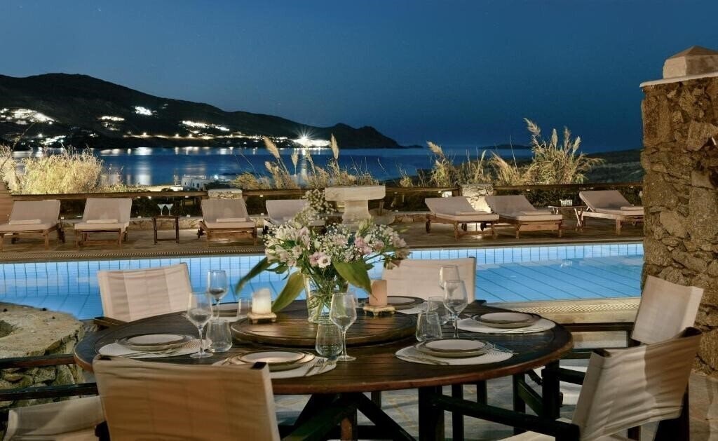 Вид Villa Galaxy Ftelia Beach 4*