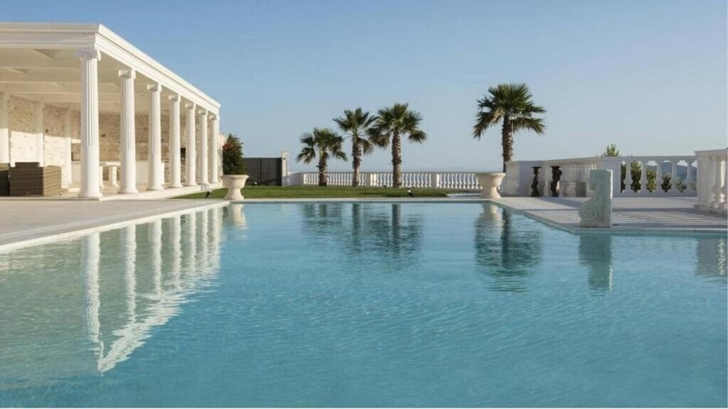 Вид Villa Aethra Paros Villa вилла