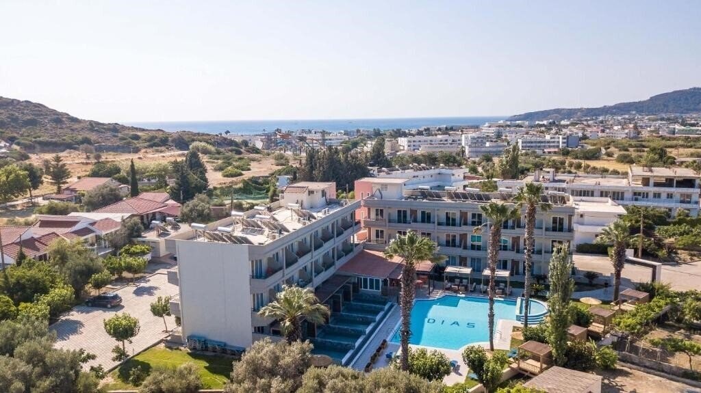 Панорама Dias Hotel Faliraki Rhodes 2*