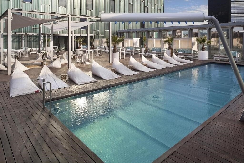 Панорама The Level At Melia Barcelona Sky 4*