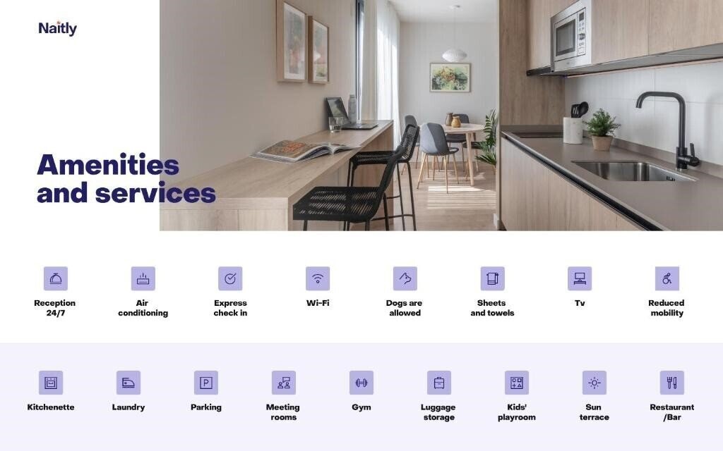 Апартаменты Naitly Poblenou 4*