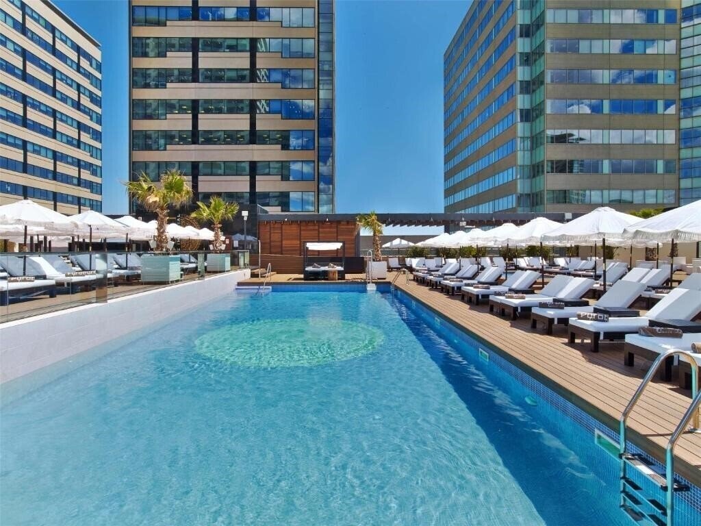 Вид Hilton Diagonal Mar Barcelona 4*