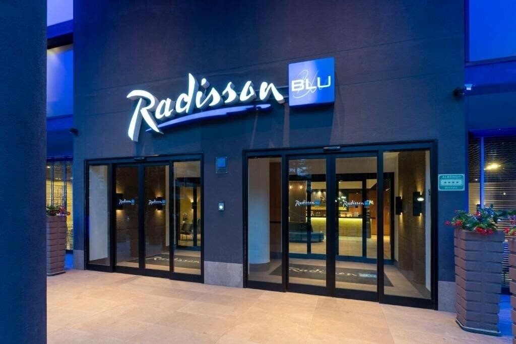 Вид Radisson Blu Hotel 4*