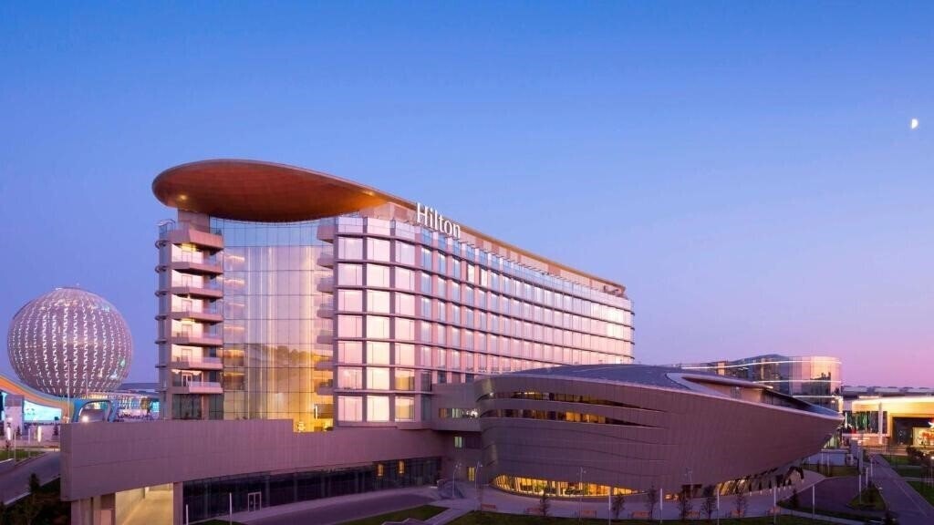 Вид Hilton Astana 5*