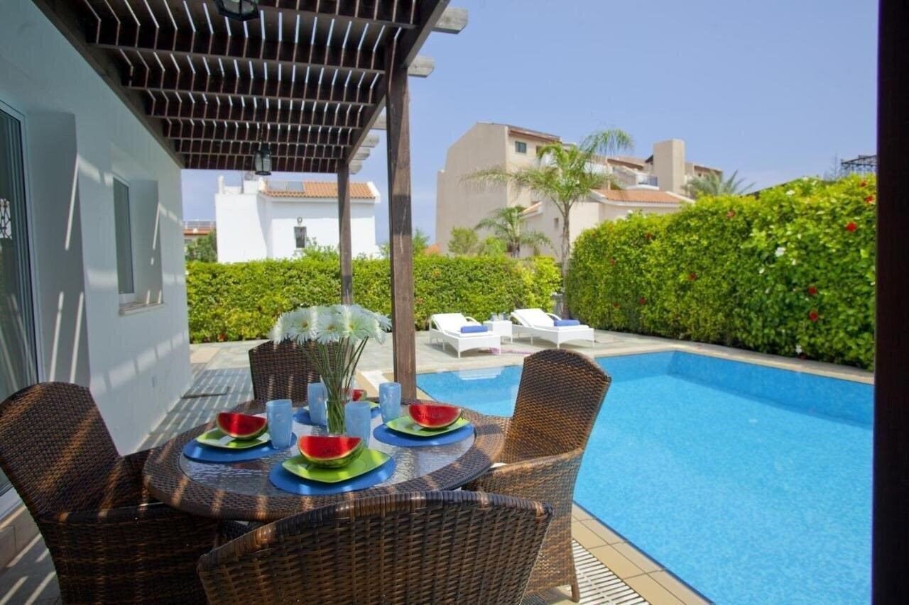 Вид Villa Skyros вилла