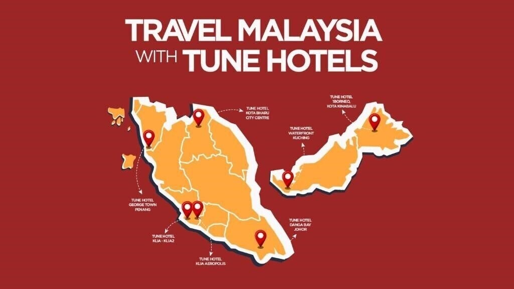 Панорама Tune Hotels Klia2 3*