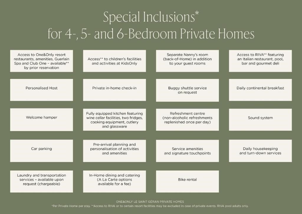 Вид One & Only Le Saint Geran 5*