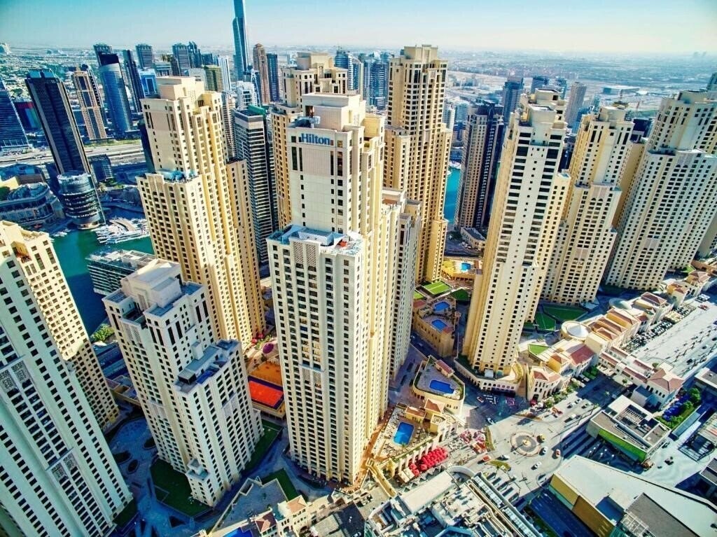 Панорама Hilton Dubai The Walk 4*