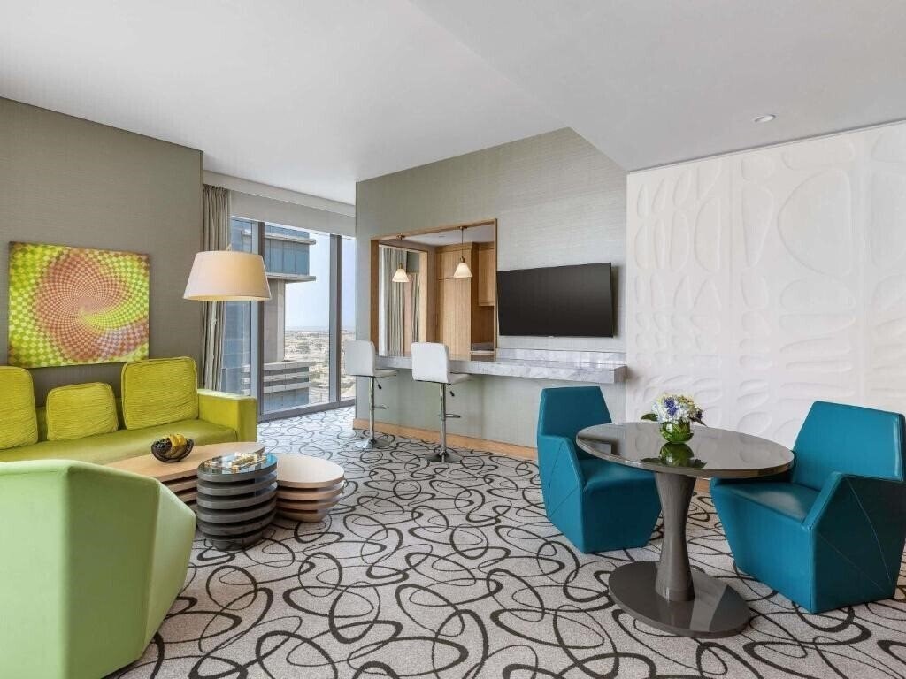 Панорама Sofitel Dubai Downtown 5*