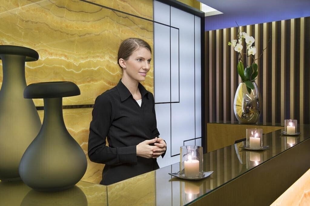 Вид Damac Maison Cour Jardin Apt апартаменты