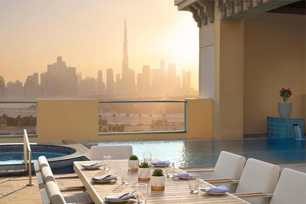 Панорама Marriott Executive Apartments Dubai - Al Jaddaf Appartments 5*