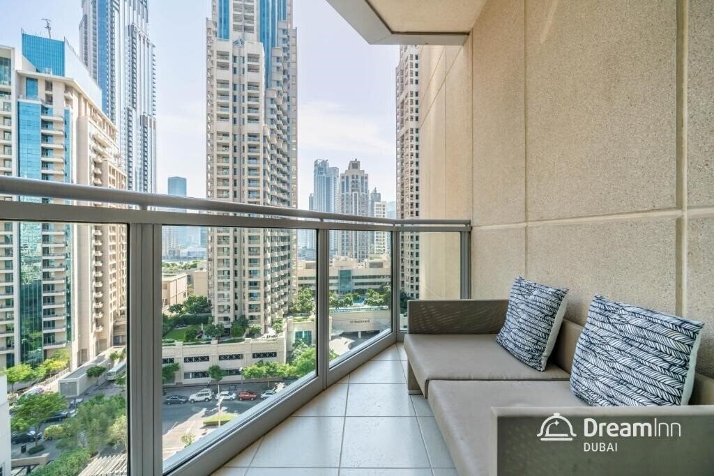Панорама Dream Inn Dubai Apartments-Burj Residences апартаменты