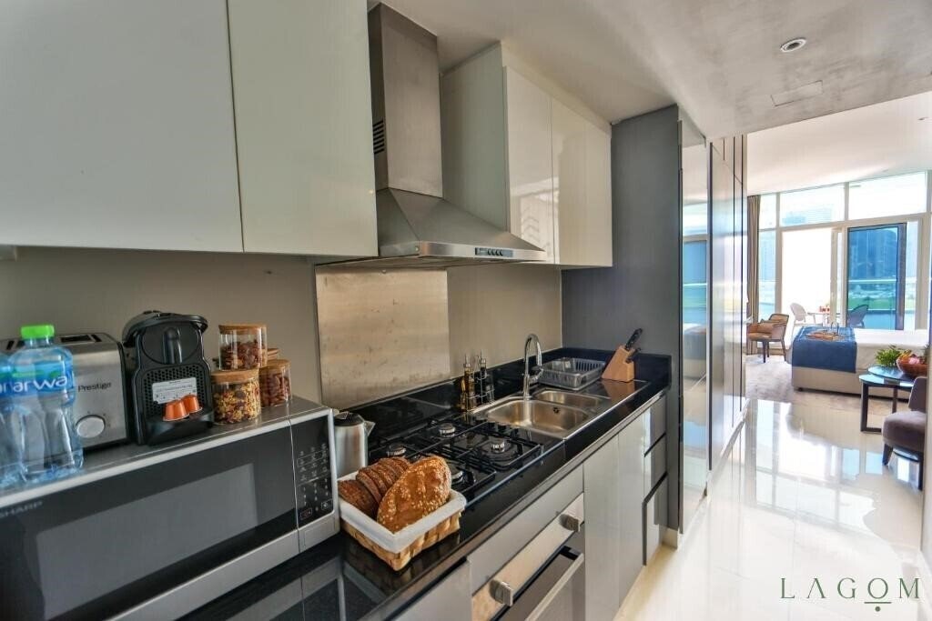 Панорама Lagom Damac Maison Winds Of The Canal апартаменты