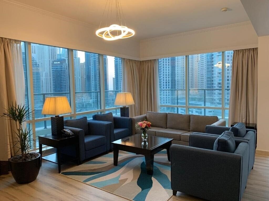 Территория Nuran Marina Serviced Residences апартаменты