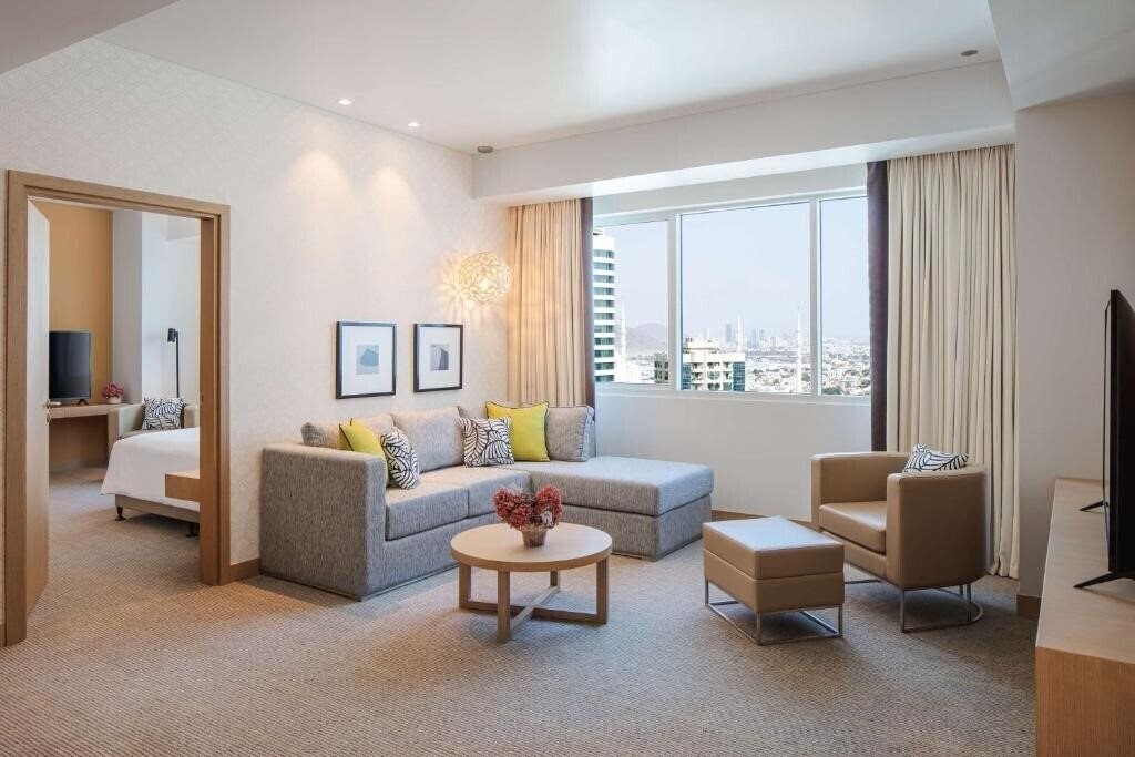 Вид DoubleTree by Hilton Fujairah City 5*