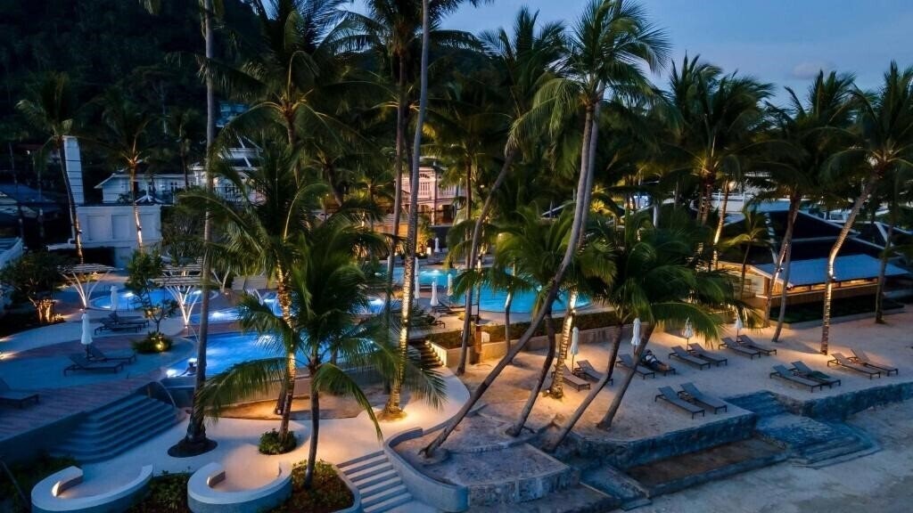 Вид Outrigger Koh Samui Beach Resort 5*