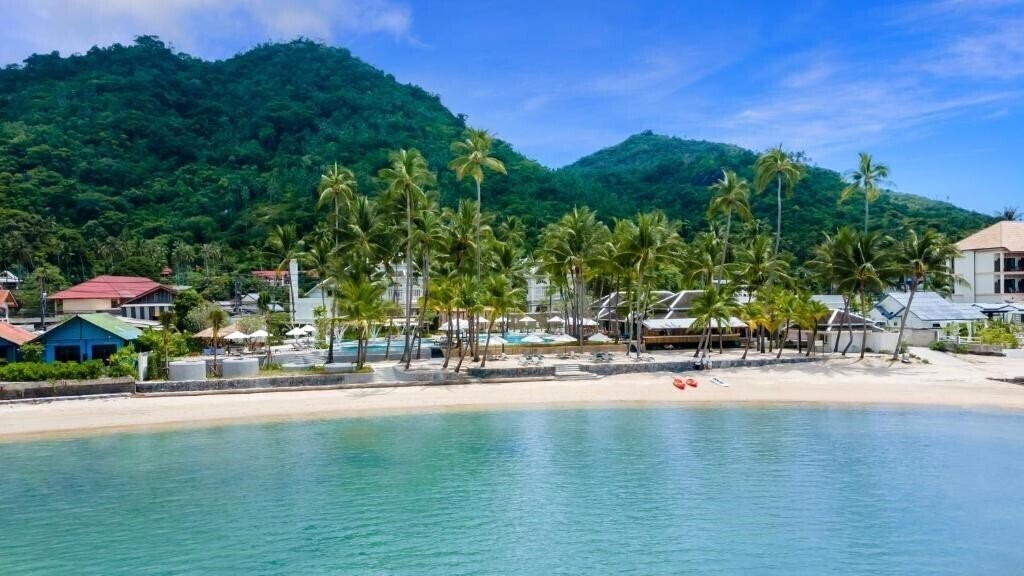 Панорама Outrigger Koh Samui Beach Resort - SHA Extra Plus (ex. Manathai Koh Samui, Akaryn Samui Resort) 5*