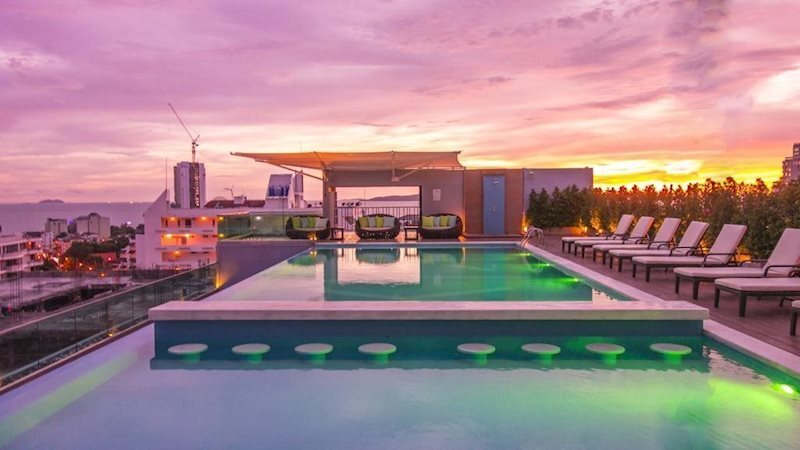 Вид Unigue Regency Pattaya Hotel 3*