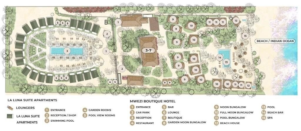 Территория Mwezi Zanzibar 3*