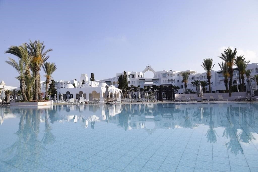 Вид The Mirage Resort & SPA (ex. Club Med, The Mirage Resort, Mirage Beach Club, Iberostar Selection Mirage Hammamet) 5*