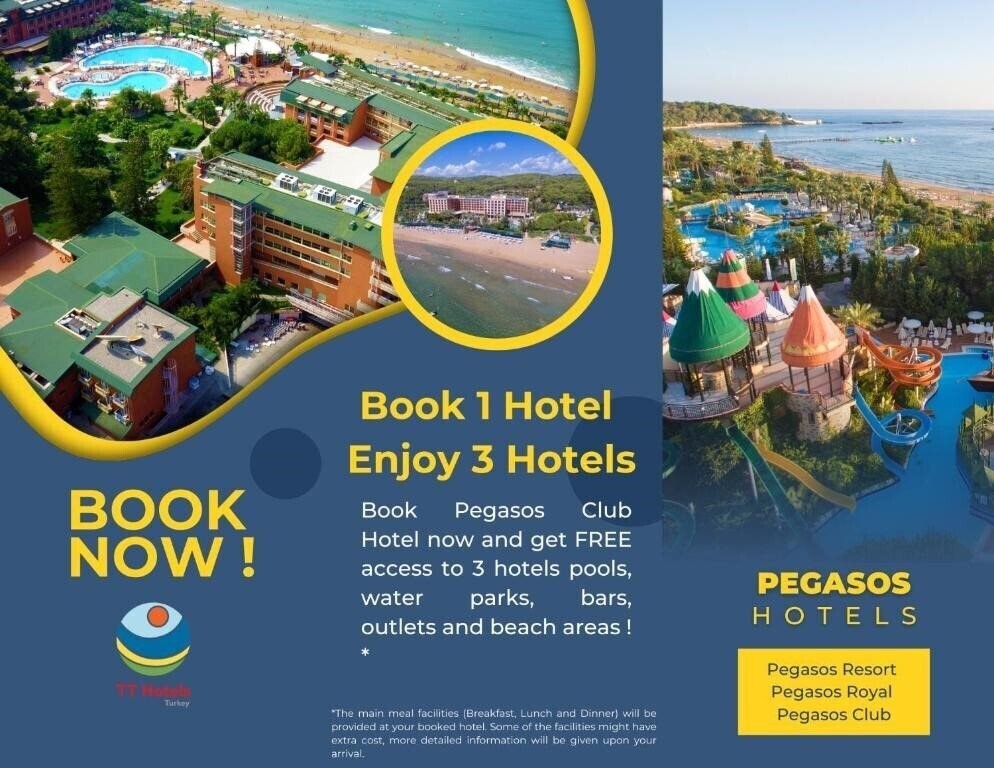 Вид AQI Hotels Pegasos Club (ex. TT Pegasos Club) 4*