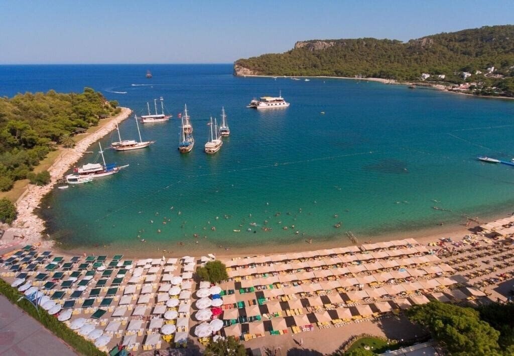 Территория Ozkaymak Marina Hotel 5*