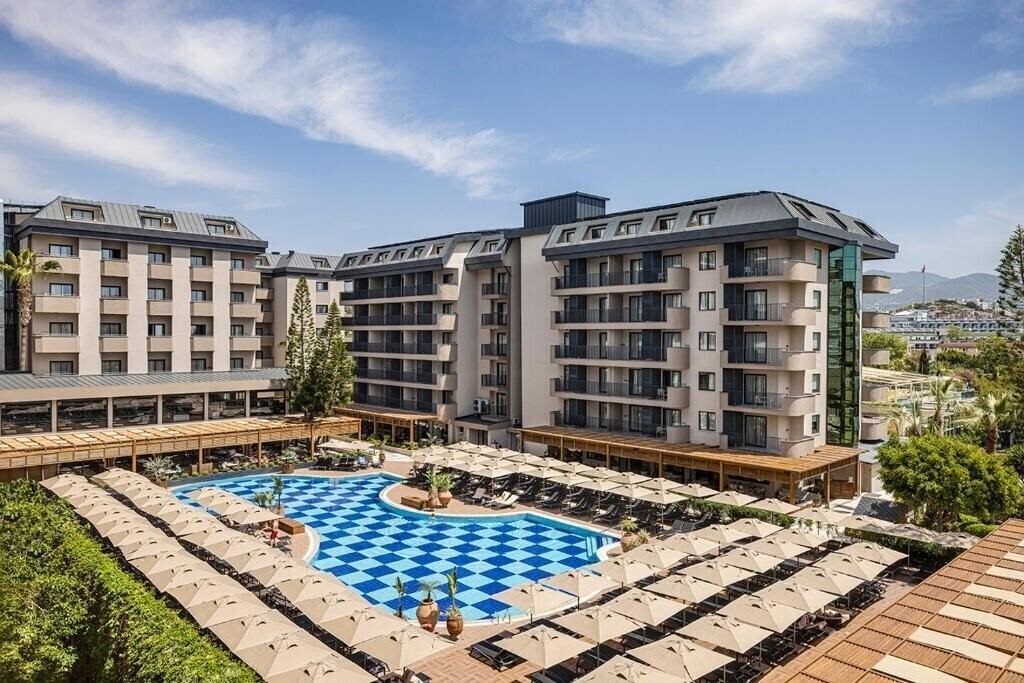 Вид Kaia Coracseium (ex. Villa Sun Flower Beach) 4*