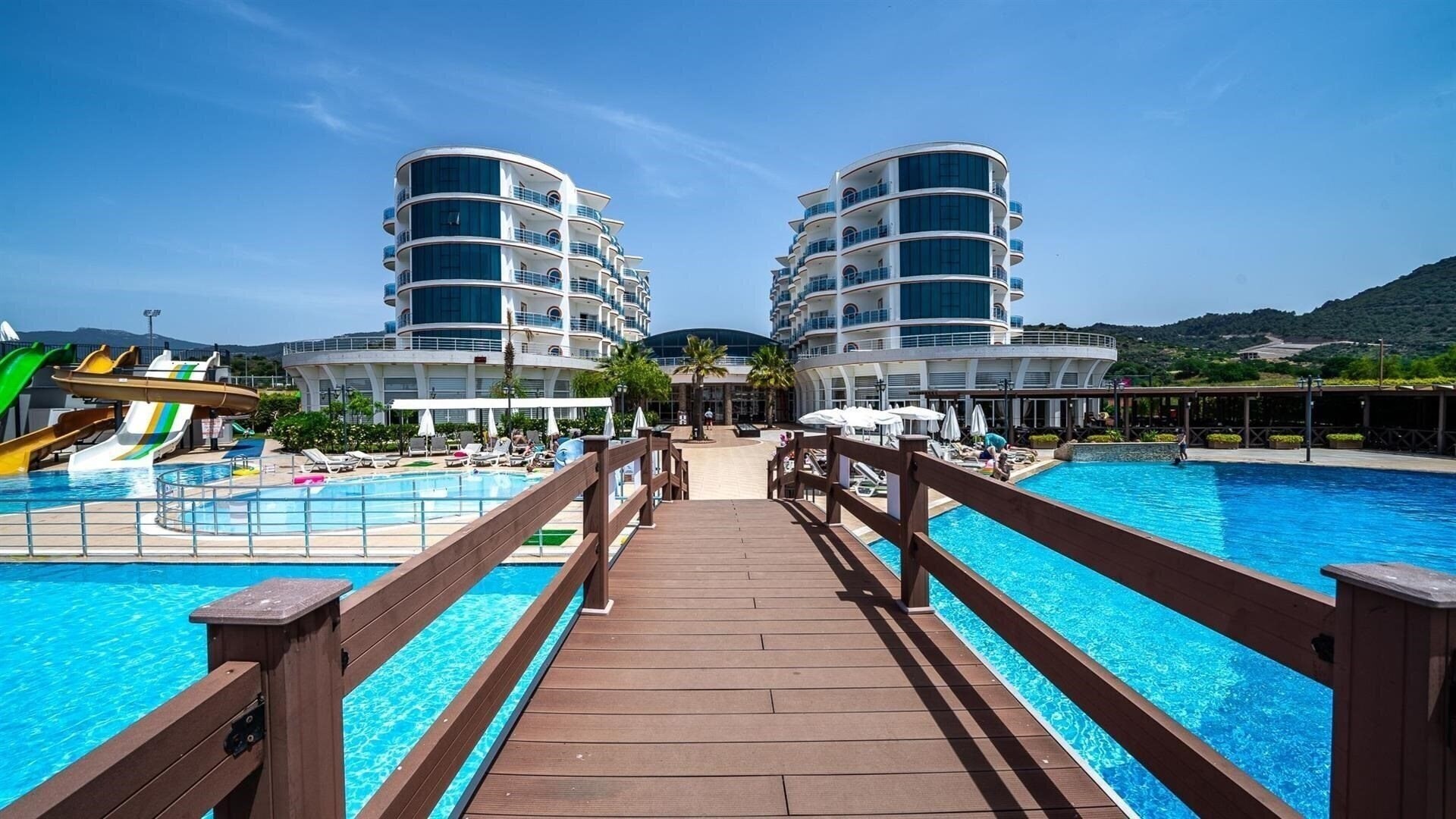 Территория Notion Kesre Beach Hotel SPA 4*