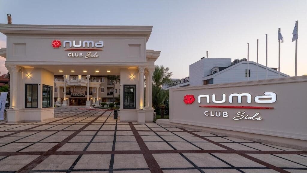 Вид Numa Club Side (ex. Otium Family Stone Palace, Vera Stone Palace, Larissa Stone Palace, Marvida Family Sunset Beach, Allsun Numa Club Side) 5*