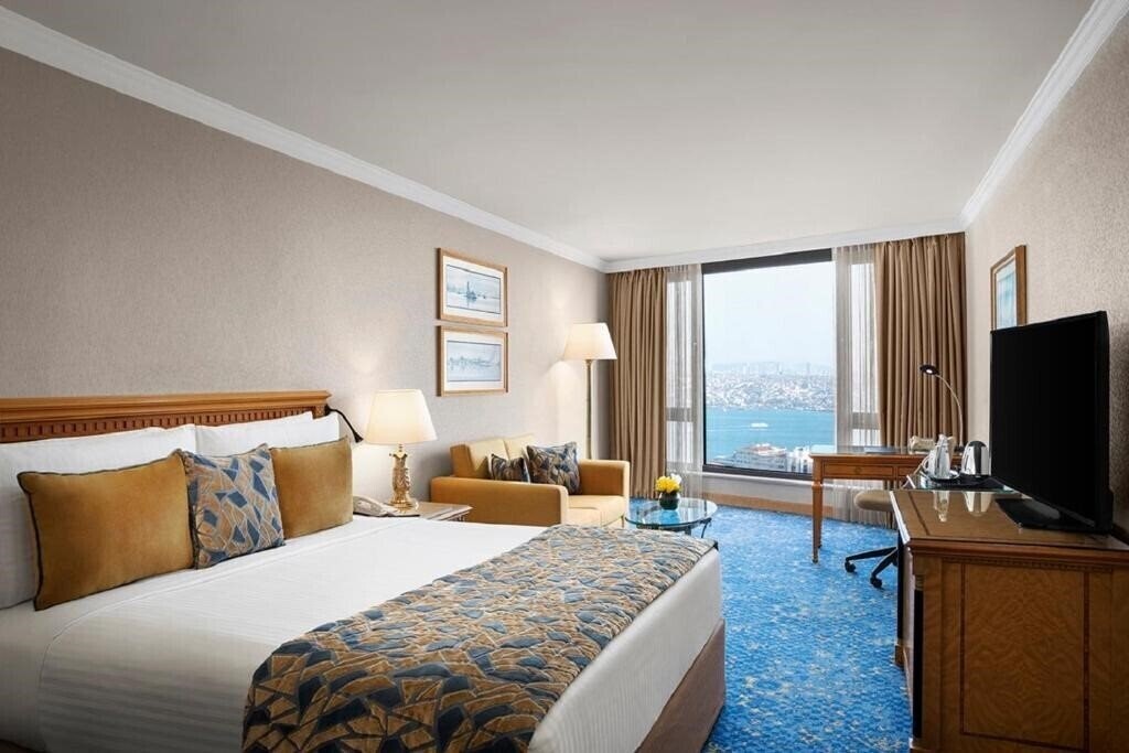 Панорама InterContinental Istanbul (ex. InterContinental Istanbul an IHG Hotel, Ceylan Intercontinental ) 5*
