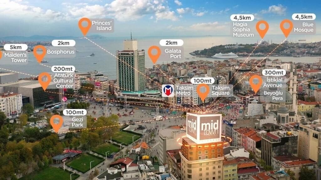 Вид Midtown Hotel 4*